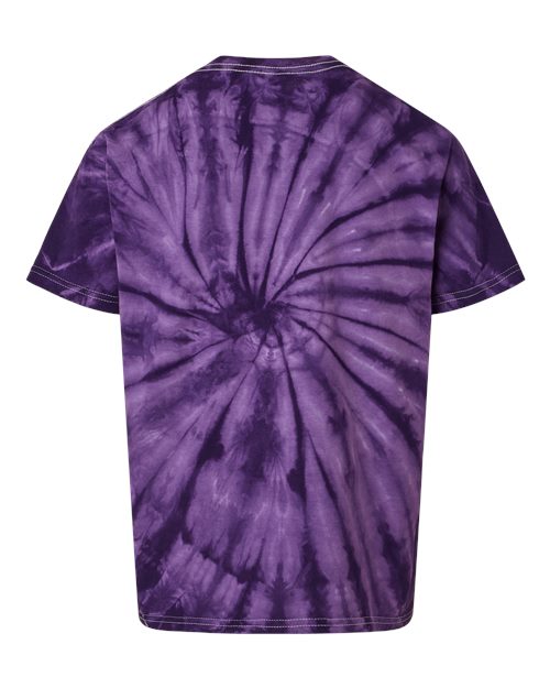 Dyenomite Youth Cyclone Pinwheel Tie-Dyed T-Shirt 20BCY