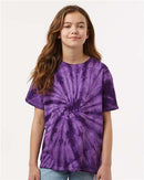 Dyenomite Youth Cyclone Pinwheel Tie-Dyed T-Shirt 20BCY