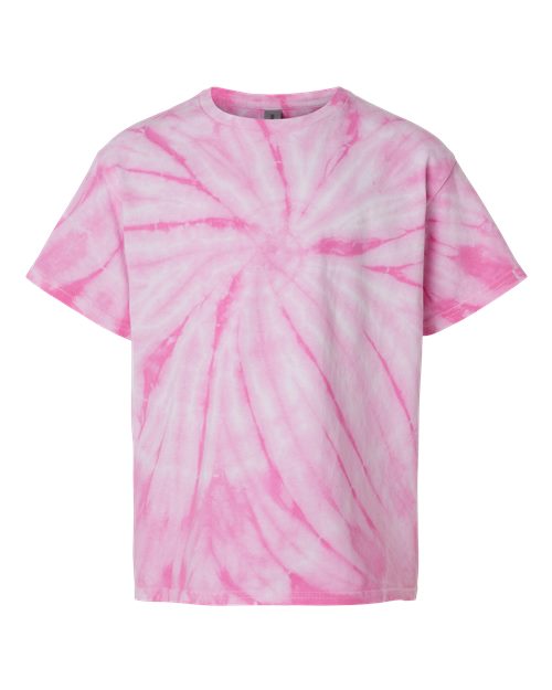 Dyenomite Youth Cyclone Pinwheel Tie-Dyed T-Shirt 20BCY