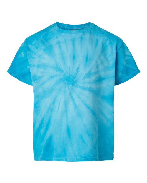 Dyenomite Youth Cyclone Pinwheel Tie-Dyed T-Shirt 20BCY