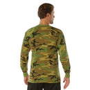 Rothco Long Sleeve Vintage T-Shirt - Woodland Camo. Item