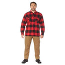 Rothco Extra Heavyweight Buffalo Plaid Sherpa Lined Flannel Shirts. Item