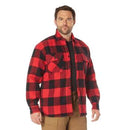 Rothco Extra Heavyweight Buffalo Plaid Sherpa Lined Flannel Shirts. Item