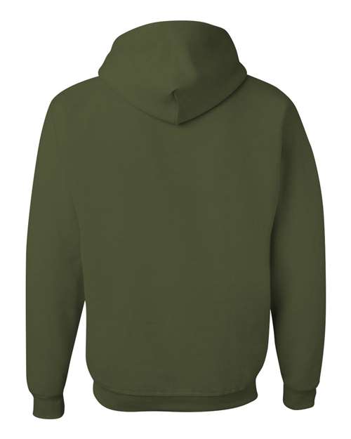 JERZEES NuBlend® Hooded Sweatshirt 996MR - Military Green