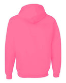JERZEES NuBlend® Hooded Sweatshirt 996MR - Neon Pink