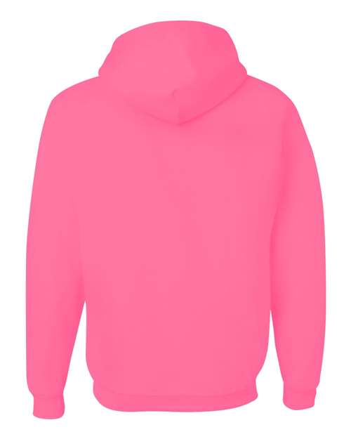 JERZEES NuBlend® Hooded Sweatshirt 996MR - Neon Pink
