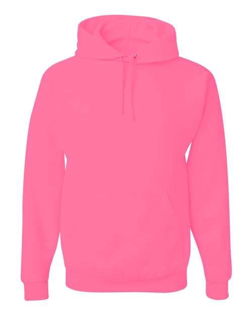 JERZEES NuBlend® Hooded Sweatshirt 996MR - Neon Pink