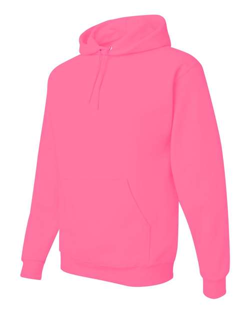 JERZEES NuBlend® Hooded Sweatshirt 996MR - Neon Pink