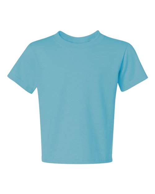 JERZEES Dri-Power® Youth 50/50 T-Shirt 29BR - Aquatic Blue
