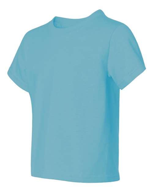 JERZEES Dri-Power® Youth 50/50 T-Shirt 29BR - Aquatic Blue
