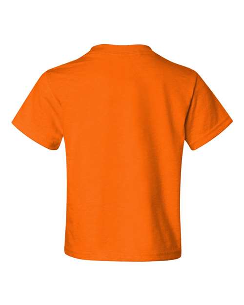 JERZEES Dri-Power® Youth 50/50 T-Shirt 29BR - Safety Orange