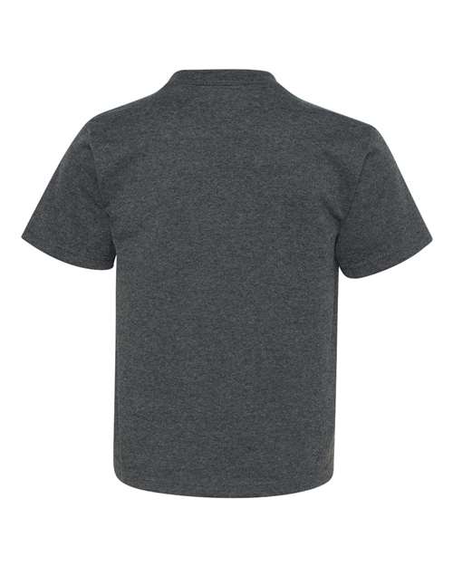JERZEES Dri-Power® Youth 50/50 T-Shirt 29BR - Black Heather