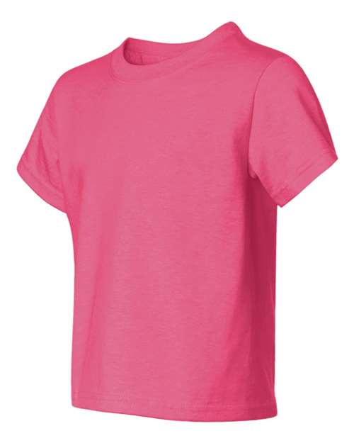 JERZEES Dri-Power® Youth 50/50 T-Shirt 29BR - Neon Pink