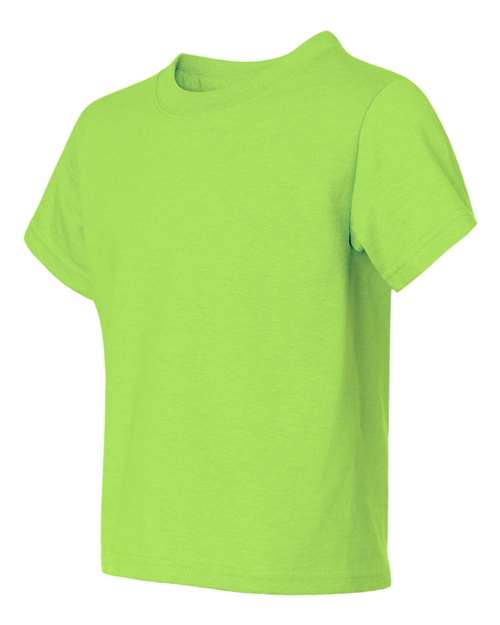 JERZEES Dri-Power® Youth 50/50 T-Shirt 29BR - Neon Green