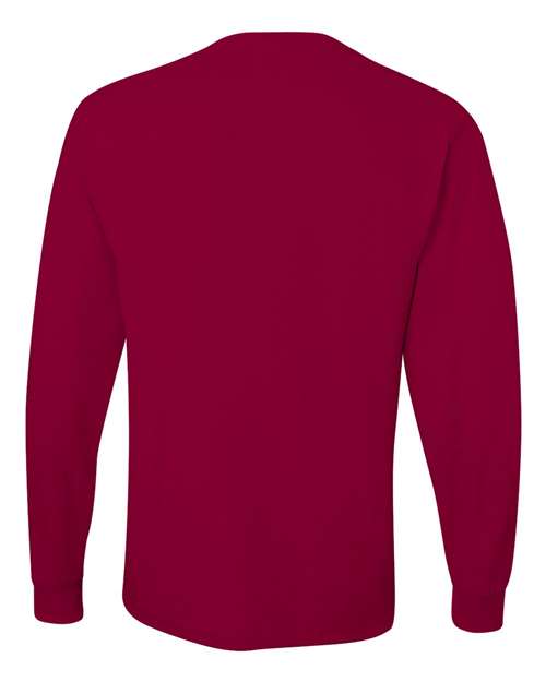 JERZEES Dri-Power® Long Sleeve 50/50 T-Shirt 29LSR - Cardinal