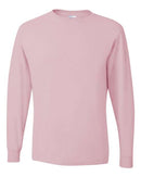 JERZEES Dri-Power® Long Sleeve 50/50 T-Shirt 29LSR - Classic Pink