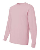 JERZEES Dri-Power® Long Sleeve 50/50 T-Shirt 29LSR - Classic Pink