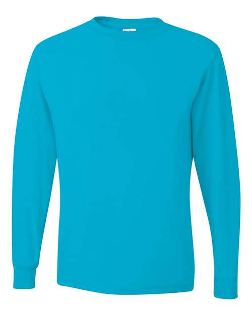JERZEES Dri-Power® Long Sleeve 50/50 T-Shirt 29LSR - California Blue