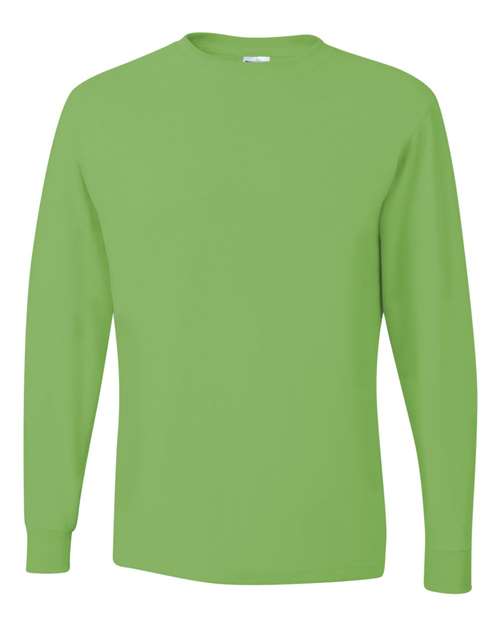 JERZEES Dri-Power® Long Sleeve 50/50 T-Shirt 29LSR - Kiwi