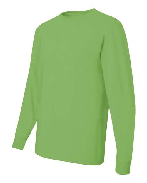 JERZEES Dri-Power® Long Sleeve 50/50 T-Shirt 29LSR - Kiwi