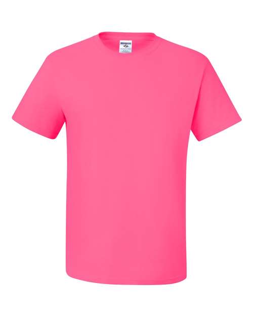 JERZEES Dri-Power® 50/50 T-Shirt 29MR - Neon Pink
