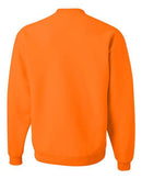 JERZEES NuBlend® Crewneck Sweatshirt 562MR - Safety Orange