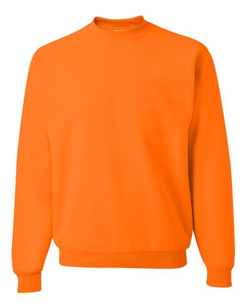 JERZEES NuBlend® Crewneck Sweatshirt 562MR - Safety Orange