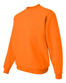 JERZEES NuBlend® Crewneck Sweatshirt 562MR - Safety Orange