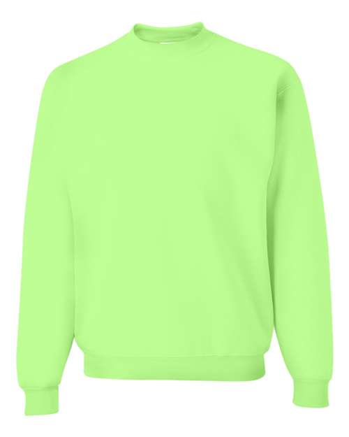 JERZEES NuBlend® Crewneck Sweatshirt 562MR - Neon Green