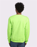 JERZEES NuBlend® Crewneck Sweatshirt 562MR - Neon Green