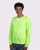 JERZEES NuBlend® Crewneck Sweatshirt 562MR - Neon Green