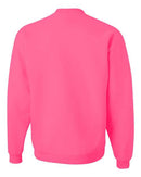 JERZEES NuBlend® Crewneck Sweatshirt 562MR - Neon Pink