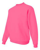 JERZEES NuBlend® Crewneck Sweatshirt 562MR - Neon Pink