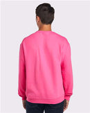 JERZEES NuBlend® Crewneck Sweatshirt 562MR - Neon Pink