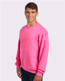 JERZEES NuBlend® Crewneck Sweatshirt 562MR - Neon Pink