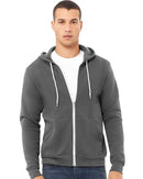 BELLA + CANVAS Sponge Fleece Full-Zip Hoodie 3739 - Asphalt