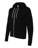 BELLA + CANVAS Sponge Fleece Full-Zip Hoodie 3739 - Black