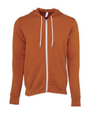 BELLA + CANVAS Sponge Fleece Full-Zip Hoodie 3739 - Autumn