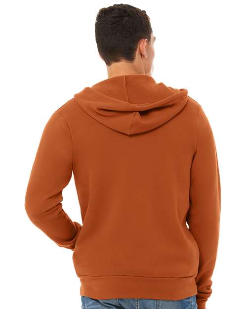 BELLA + CANVAS Sponge Fleece Full-Zip Hoodie 3739 - Autumn