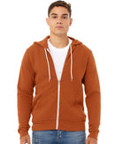 BELLA + CANVAS Sponge Fleece Full-Zip Hoodie 3739 - Autumn