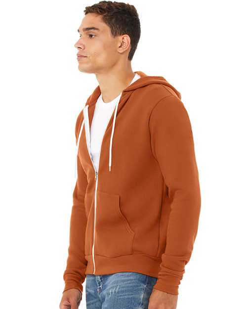 BELLA + CANVAS Sponge Fleece Full-Zip Hoodie 3739 - Autumn