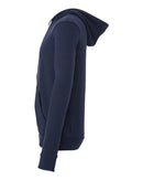 BELLA + CANVAS Sponge Fleece Full-Zip Hoodie 3739 - Navy