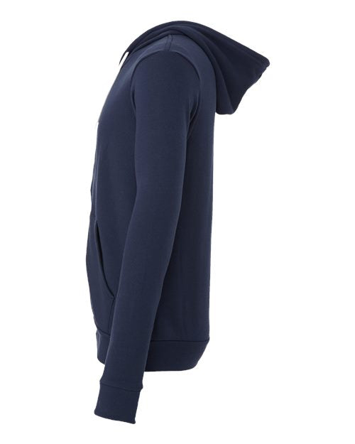BELLA + CANVAS Sponge Fleece Full-Zip Hoodie 3739 - Navy