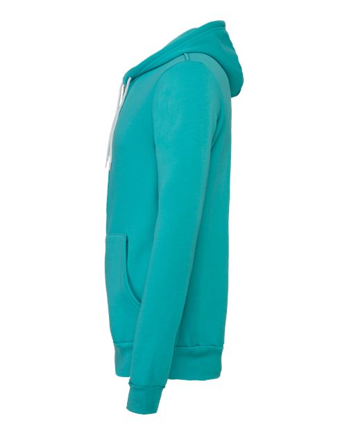 BELLA + CANVAS Sponge Fleece Full-Zip Hoodie 3739 - Teal