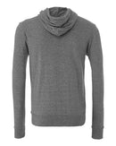 BELLA + CANVAS Sponge Fleece Full-Zip Hoodie 3739 - Deep Heather