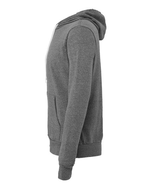 BELLA + CANVAS Sponge Fleece Hoodie 3719 - Deep Heather
