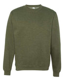 Independent Trading Co. Midweight Crewneck Sweatshirt SS3000 - Army Heather