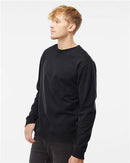 Independent Trading Co. Midweight Crewneck Sweatshirt SS3000 - Black