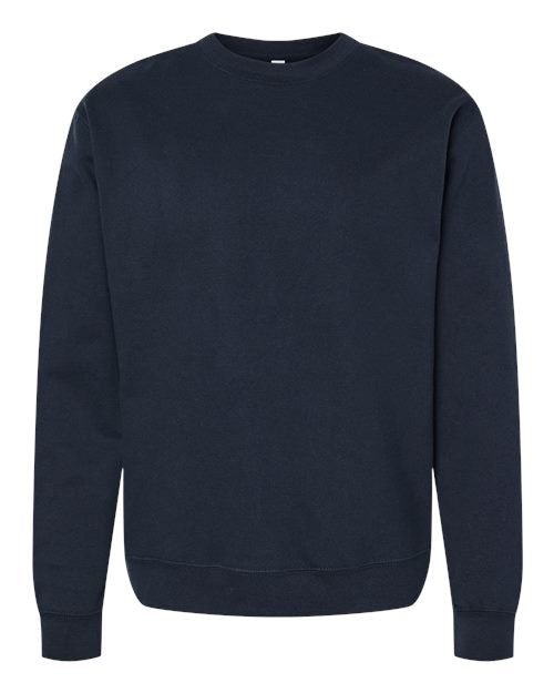 Independent Trading Co. Midweight Crewneck Sweatshirt SS3000 - Classic Navy