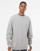 Independent Trading Co. Midweight Crewneck Sweatshirt SS3000 - Grey Heather